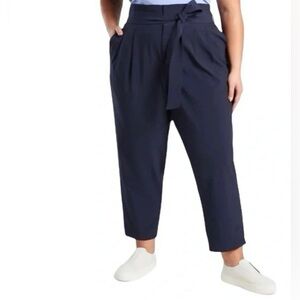 Like new BLUE skyline pants with belt